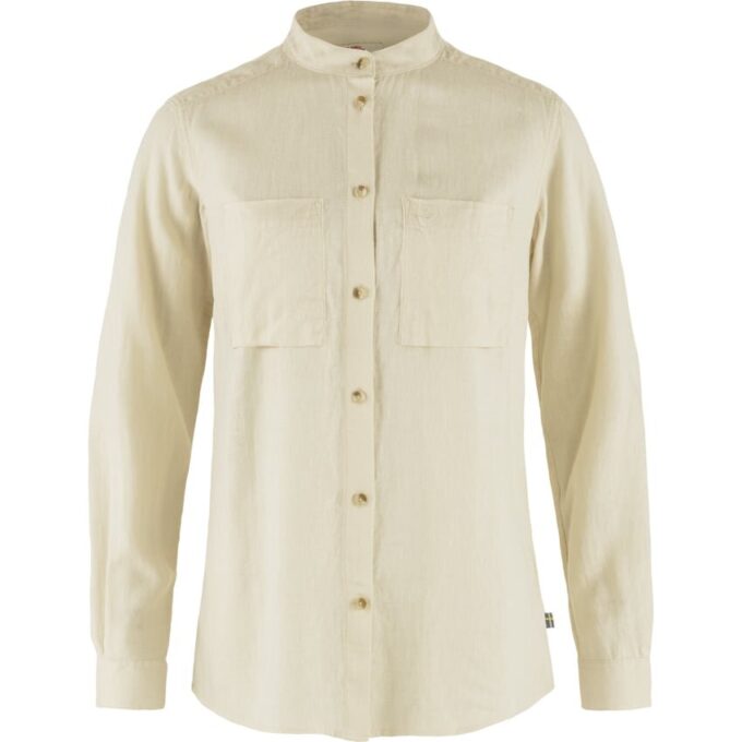 Chemise en chanvre Ovik à manches longues W Chemise en chanvre Ovik à manches longues W